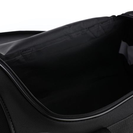Sports bag, on lightning, 2 outer pockets, long belt, black/green color-2