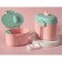 Container for storing baby food "Crown", 360 gr., Pink color