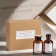 Gift set: diffuser 120 ml, aromatic candle, 120 gr, English pear and freesia