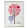 Photo frame plastic 30x40 cm "roots" beige with silver 44x34 cm