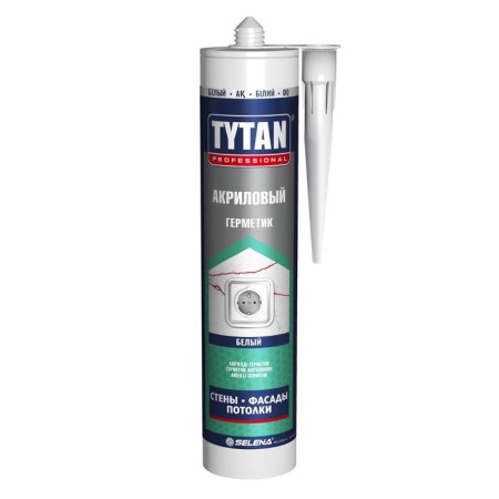 Tytan Professional 74416 sealant, acrylic, white, 280 ml