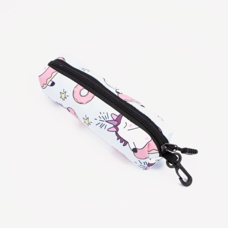 School backpack from lightning textiles, external pocket, pencil case, blue color-8