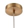 Cameron lamp, 1x40W G9, bronze color
