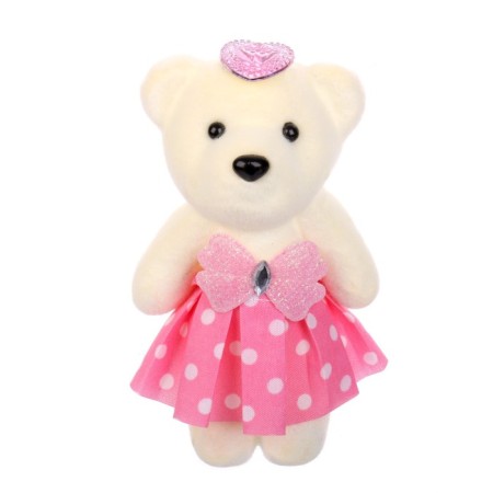 Foam toy "Bear with a butterfly", color mix-7