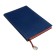 Organizer, A5, 116 sheets, cage, leatherette cover, brown cut, blue