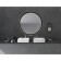ABBER STEIN AS2644 L sink, suspended, 560x385x160 mm, left, artificial stone