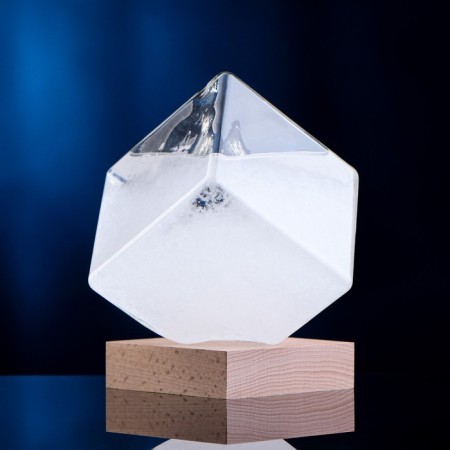 Barometer - Stormglass "Cuba" 10x10cm-1