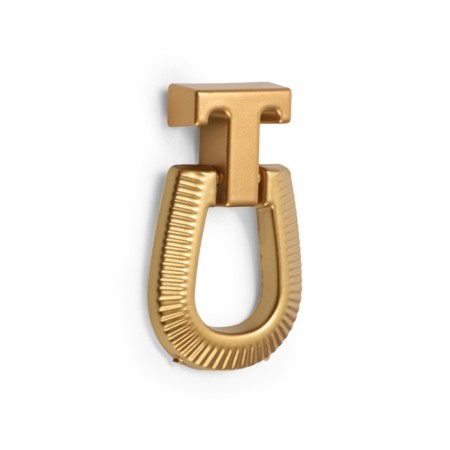 Cappio Earring, aluminum, gold-color pen.-1