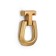 Cappio Earring, aluminum, gold-color pen.
