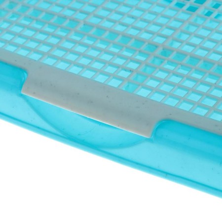 Tuel for dogs with high sides and a removable mesh 42x41x16 cm, blue-1
