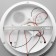 Bra "Alba" LED 24W 4000K white 24.5x5x24.5cm
