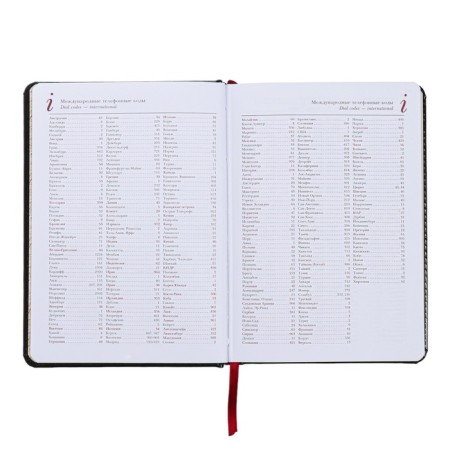 Diary of a low -end A5+, 136 sheets of Sidney Nebraska, solid cover, artificial leather, gold cut, black-6