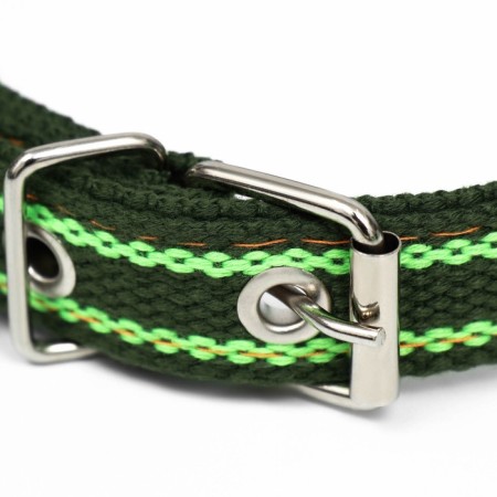 Collar of tarpaulin dimensionless two -layer, 52 x 2 cm, khaki/salad-3