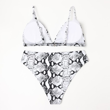 Separate Minaku Puncture swimsuit with print, size 44-9