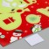 Stick phosphorus plastic "Santa Claus and cap" set 3 pcs 28.5x23.5 cm