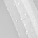Mesh with beads, 150 cm, 1 ± 0.2 m, white color