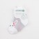 Socks children's baby I am “bunny”, gray color, 12-14 cm