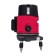Laser level MTX CRL-30G 35036, 5 rays, ± 0.3 mm/m, 5/8 ", battery, 30 m