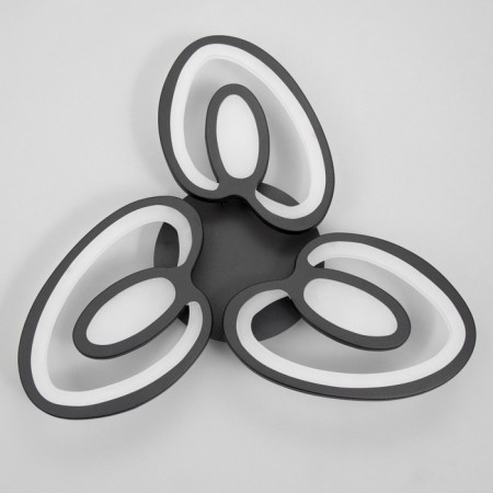 Chandelier 1094/3bk LED 48W 3000-6000k Dimmer black 50x50 cm Bayerlux-6