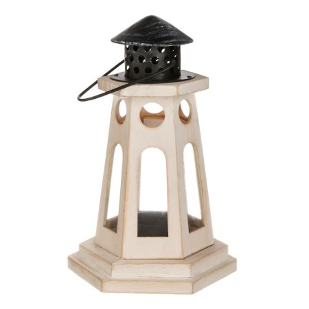 Summary of the tree on 1 candle "Lantern-Inga" white 22x13.8x12.8 cm-3