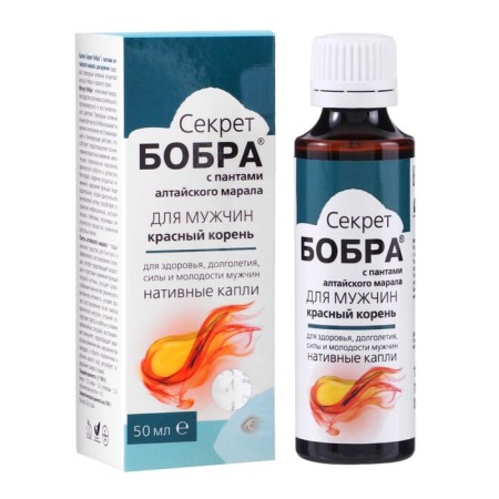 Natural concentrate of beaver jet "Berrier's Secret" with a red root for men, 50 ml-6