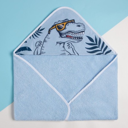 A towel of a terry crumb I am "T-Rex King", 75x75 cm, 100% cotton. 340g/m2-2