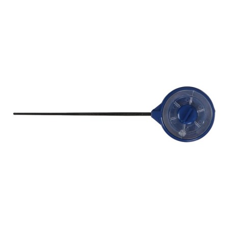 Fishing rod winter balalaika, blue color, HFB-22