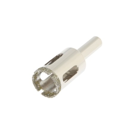 Diamond drill on glass and ceramics of the tundra, trihedral shank, 22 x 65 mm