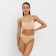 Female set (top, panties) beige color, size 42-44