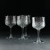 A set of glass glasses for the wine Tameless, 500 ml, 4 pcs