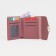 Women's wallet on the button, powder color