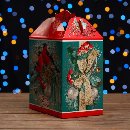 Gift Box "Bullfinchi", 18.2 x 11.5 x 26 cm-2