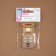 Bag's fastener, 3.5 × 3.8 cm, gold color