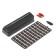 Cartage plate for phone number, black