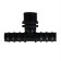 T-shaped connector, external thread 3/4 ", for hoses 3/4" (19 mm), plastic