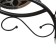 Trioni chandelier 2 lamps 40W E27 Chrome-black 51x31x29