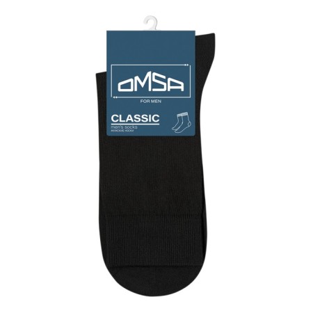 Male socks Omsa Classic, size 42-44, Nero color