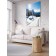 Decorative panel with photo printing "Snow hills", vertical, size 100x150 cm