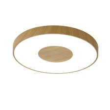 Ceiling light Mantra Coin, Led, 6000lm, 2700-5000k, 70 mm, color wood