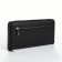Pearl husband, 19.5*2.5*10 cm, 6 depth + n/pocket, d/card, d/coins, on lightning, black