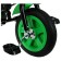 Three -haired bicycle Vivat 1, green color