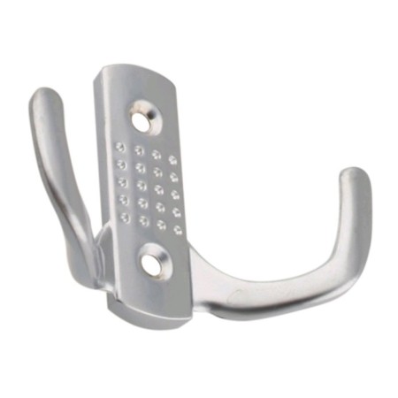 Hook Marlok 04.48.07 212-b, two-rod, silver color