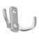 Hook Marlok 04.48.07 212-b, two-rod, silver color