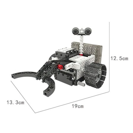 Radio-controlled designer "Robot reconnaissance", 4 in 1, 254 details-1