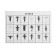 Clips and fasteners, 18 types, set 415 pcs