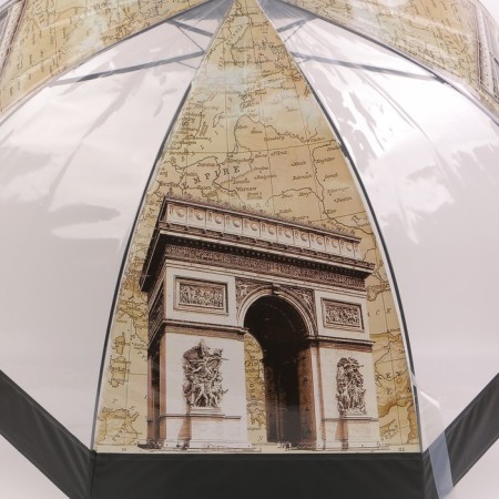 Umbrella - a semiautomatic “towers” ​​cane, 8 spokes, r = 42 cm, color mix-8