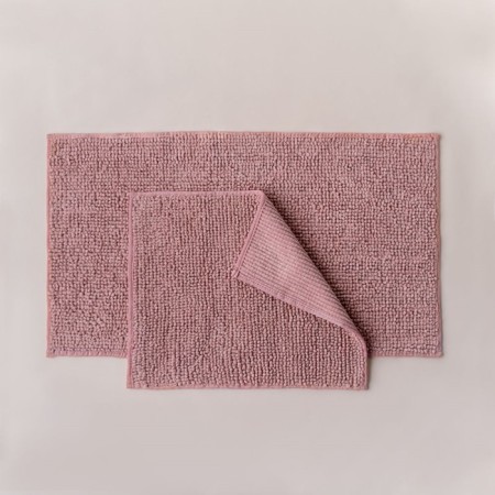 A set of bathtub rugs "Pamp", size 50x60 cm, 60x100 cm, pink color-2