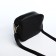 Women's bag of artificial leather "Black", 19x14x6 cm.