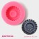 Mold Dolyana "Shine", silicone, d = 6.5 cm, pink color