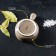 Porcelain magistro magistro “cerera”, 100 ml, d = 7.5 cm, brown color